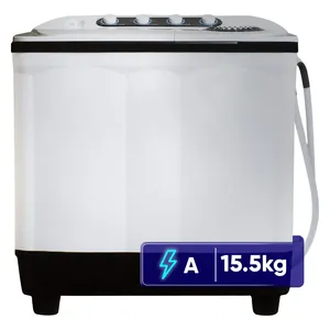 ماشین لباسشویی دوقلو 15.5 کیلویی پاکشوما مدل PTF-1504 AJ
