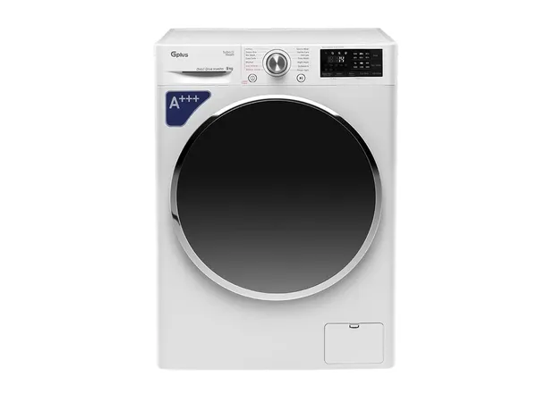 ماشین لباسشویی 8 کیلویی جی پلاس مدل GWM-L808