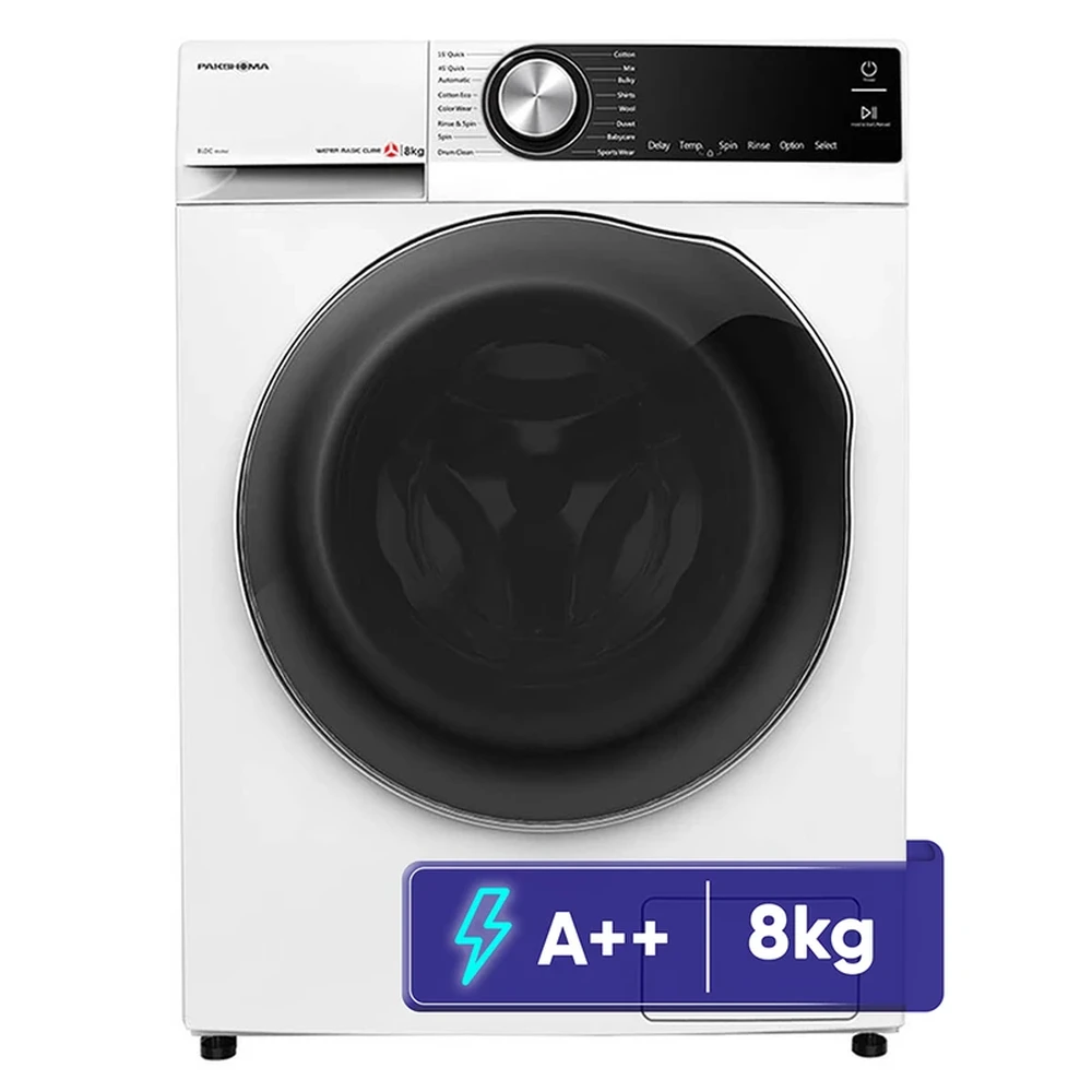 ماشین لباسشویی 8 کیلویی پاکشوما سری U مدل U8W/S