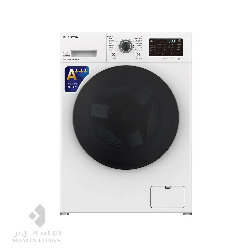 ماشین لباسشویی 9 کیلویی بلانتون مدل BBM-WM9430