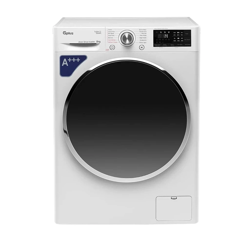 ماشین لباسشویی 8 کیلویی جی پلاس مدل GWM-L808