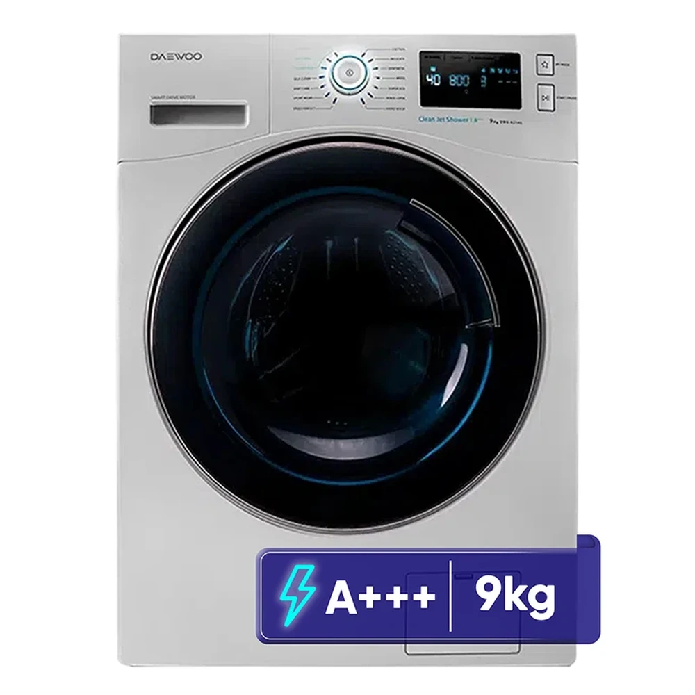 ماشین لباسشویی دوو 9 کیلویی سری پالی (پریمو) LM-981W/S