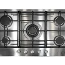 اجاق گاز صفحه ای استیل 5 شعله اسنوا پلوپز وسط مدل SS-195100