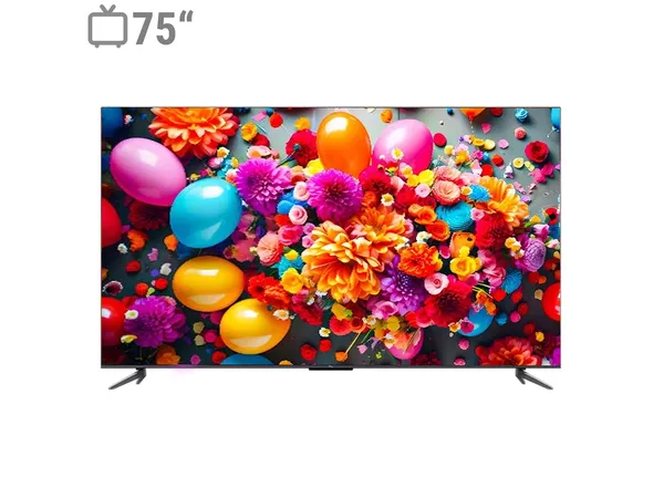 تلویزیون 75 اینچ کیو ال ای دی هوشمند تی سی ال مدل 75C645